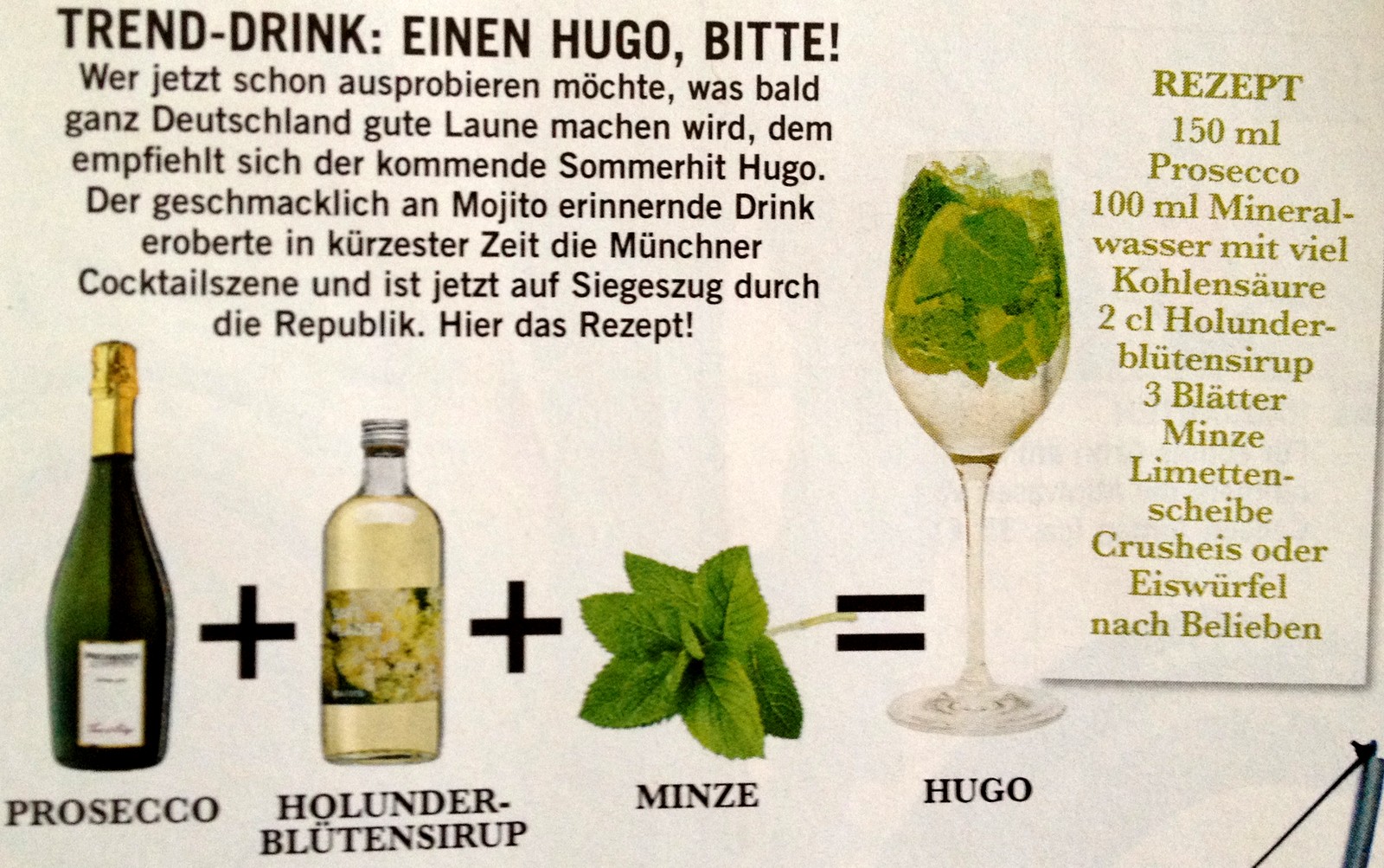 Da musst du durch.: Im Abgang sommerfrisch.